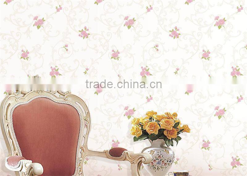 2014 New Design small floral wallpaper for decor