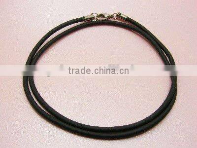 fashion cool silicone necklace cord