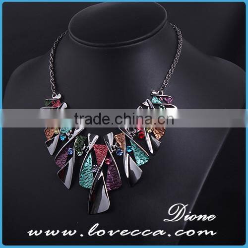 Latest designs elegant shinny crystal beaded pearl earrings new arrival 2015 necklace jewelry