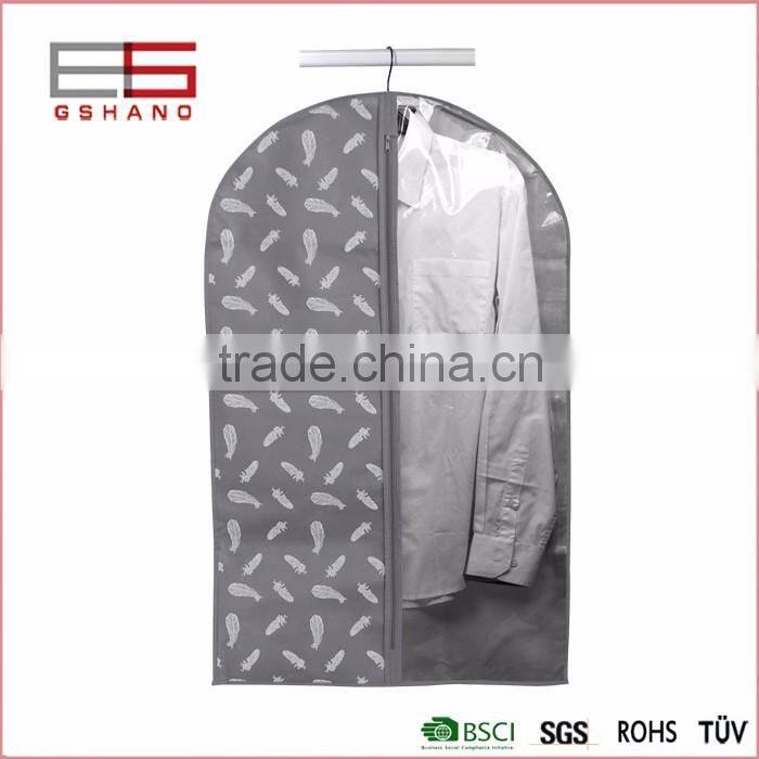 Manufacturing Nowoven Nylon Polyester Garment Suit Dress Travel Bag with Zipper