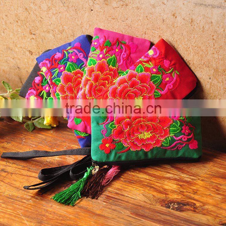 New Chinese Characteristics Bag Ethnic Style Coin Purse Vintage Embroidered Bag Traditional Embroidery Wallet