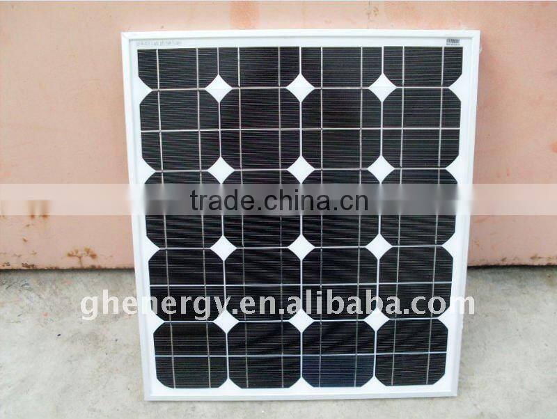 Monocrystaline 70W Solar modules GH energy ,solar panel,PV system