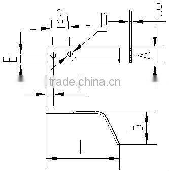Cheap price goods rotary farm stubble cutting blade