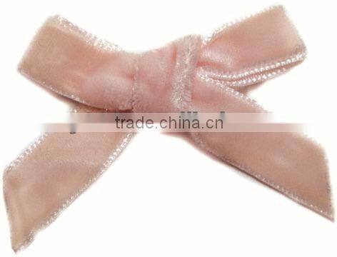 nylon single faced velvet ribbon velour webbing headband Hair band hair accessories christmas ribbon