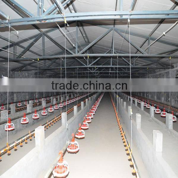 High quality automatic poultry farm usage chicken duck feeding system