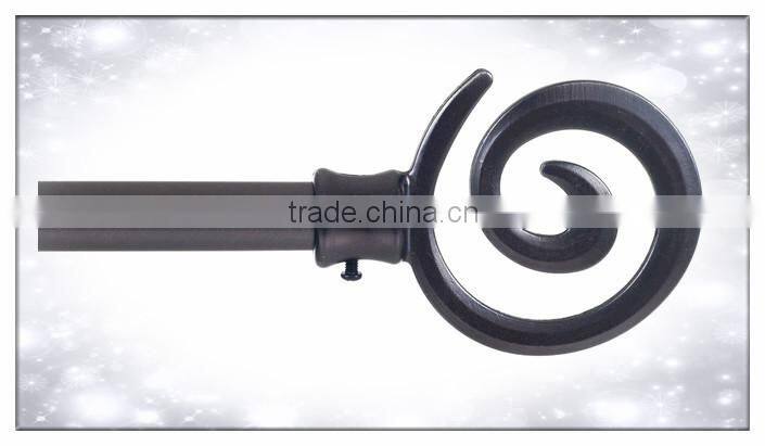 Curtain Pole Track Accessories,Metal Curtain Twisted Pole,Curtain Poles Tracks & Accessories