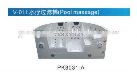 Acrylic Massage spa pool step