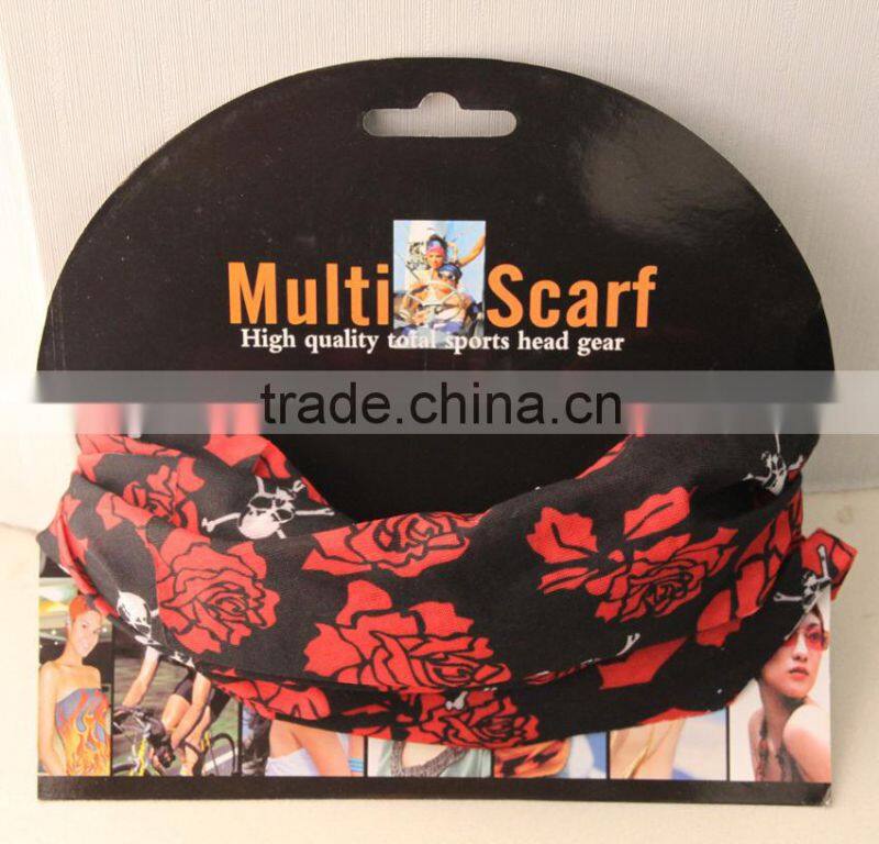 polyester dry fit scarf