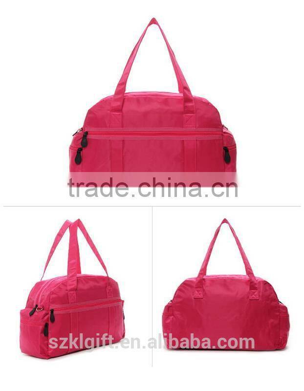 Plastic lightweight travel bag made in China