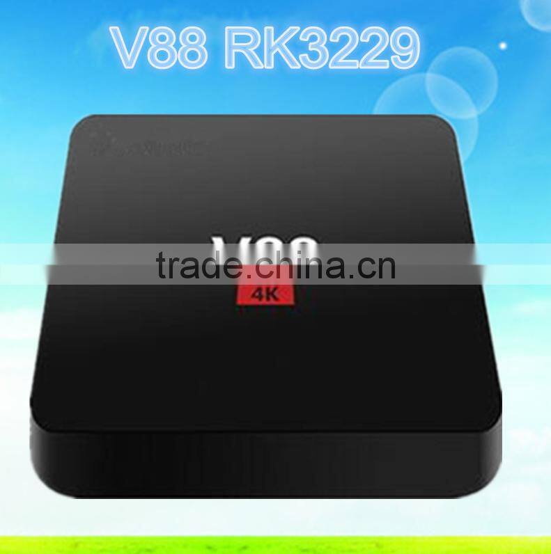 2016 V88 RK3229 Kodi 16.0 Android 5.1 SET TOP TV box