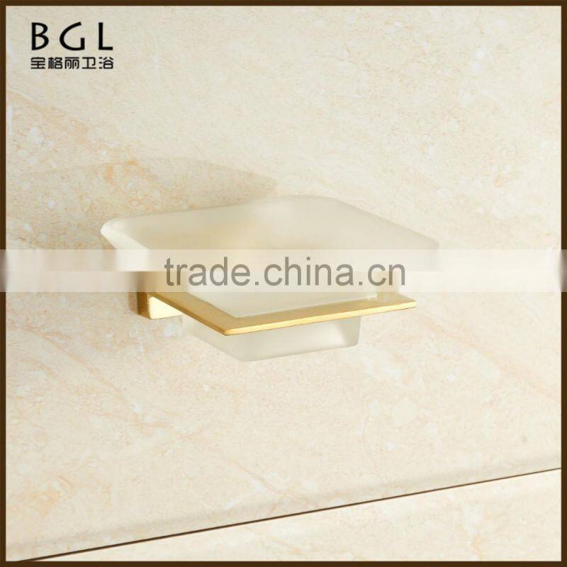 zinc alloy golden bathroom accessories set