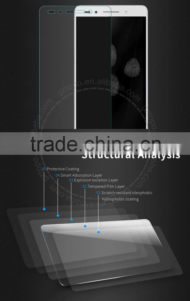 Factory Price mobile accessories new 2016 screen protector For Huawei Honor 7 Tempered Glass Screen
