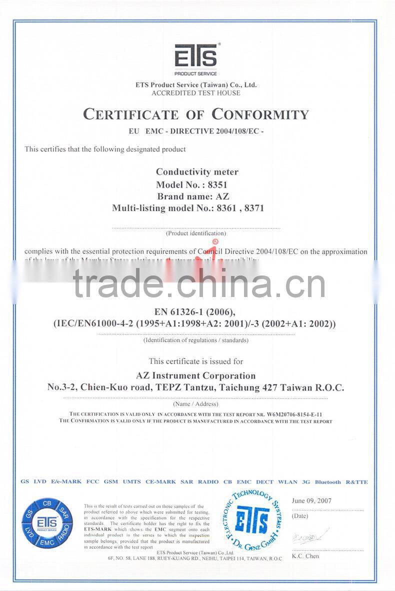 Precision Water Quality Test Meter Electrical Conductivity Sensor Pen Meter