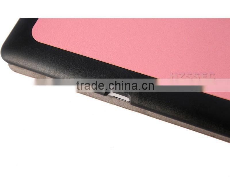 Shockproof rugged leather cover slim tablet case for Google Nexus 9 portable folio case