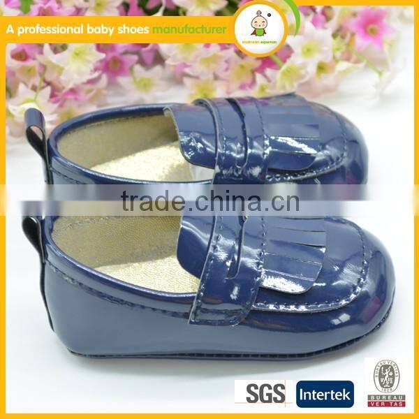 New modern British fashion Style high quality hot sale baby kids casual leather shoes