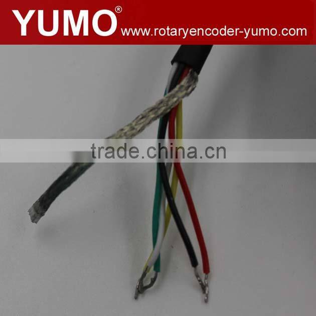 ISC3806 6mm 360ppr ABZ phase 5V 12V push pull Bottom outlet Solid shaft incremental rotary encoder cnc machine encoder