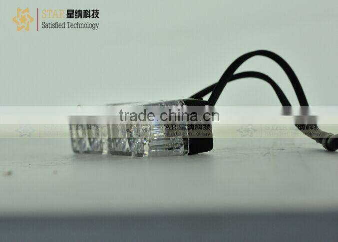 Factory price led bule strobe visor deck dash light grill motorcycle light XN-266-4