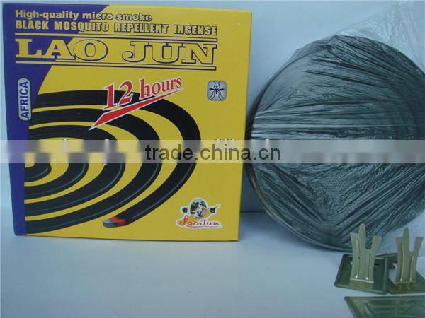 unbreakable plant fiber smokefree140mm black mosquito coil