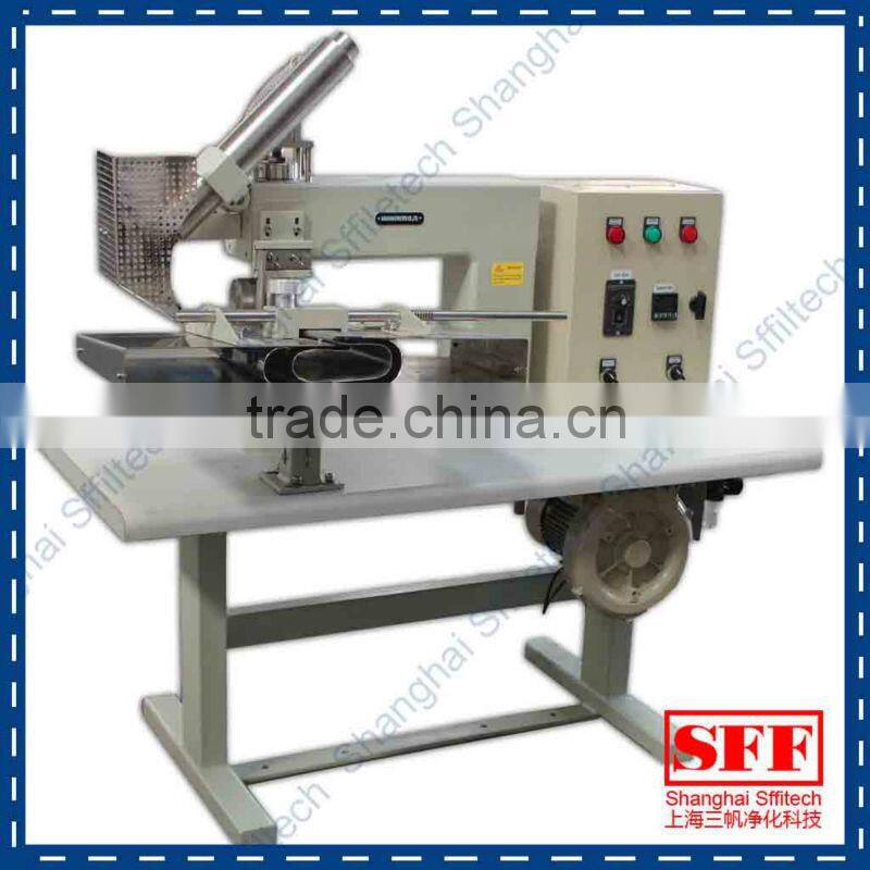 Automatic filter bag hot melting making machine