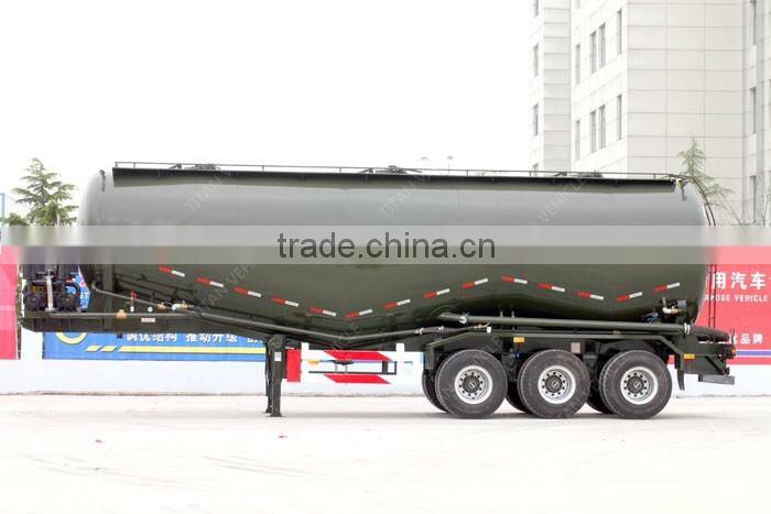CIMC 3 axle 40m3 Silo Bulk Powder Cement Tanker Semi Trailer for sale