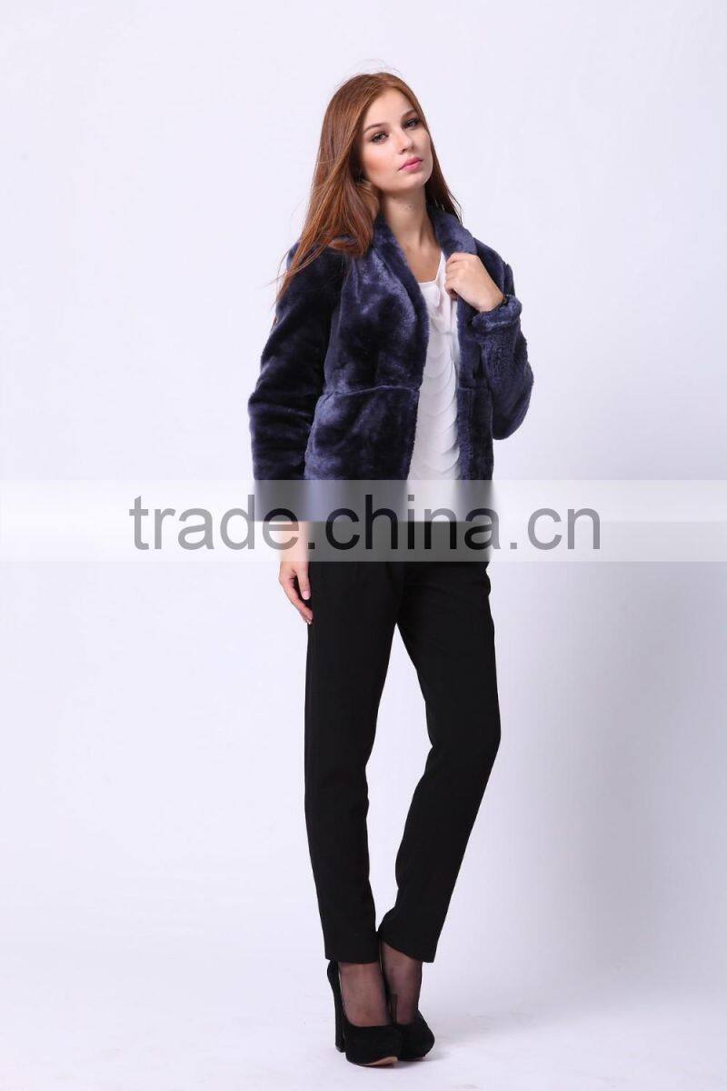 2016 PRETTY STEPS winter collections new fashion fur women's winter over coat