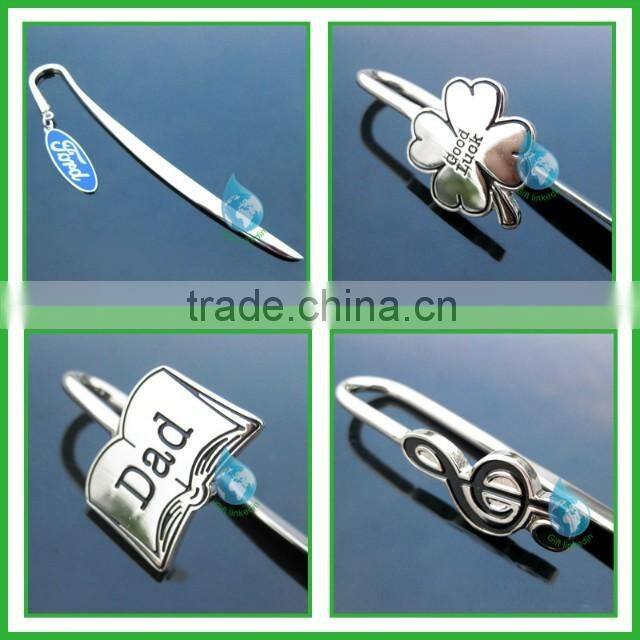 Fancy metal bookmark/2014 stylish bookmark