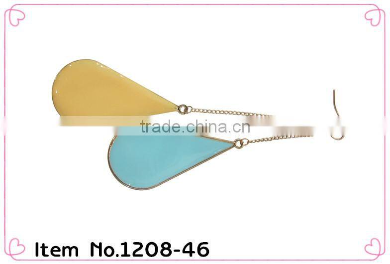 fancy teenagers' crown stud earring