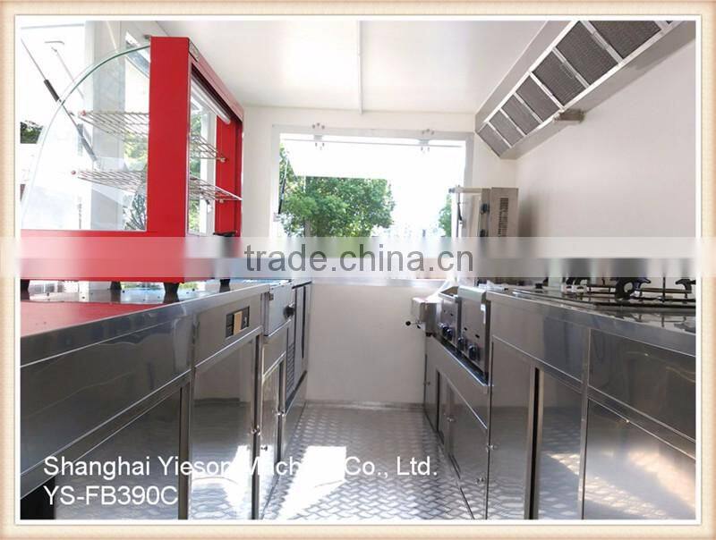 YS-FB390C Top Best Selling american food truck mobile kitchen car