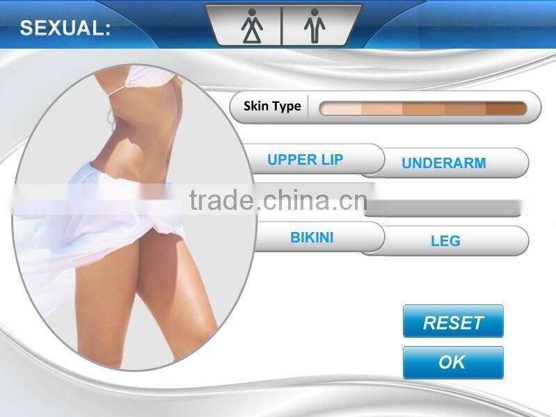 Powerful 900w 808nm diode hair removal machine