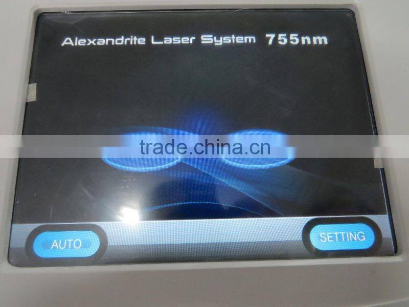 Hair removal machine--755nm Alexandrite laser and Long Pulse, two in one