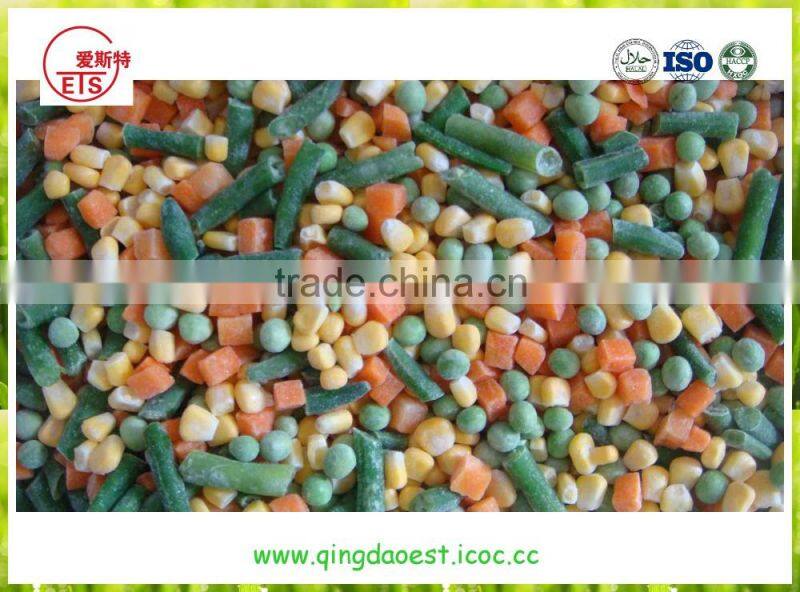 ISO 9001 export Chinese for sale Best quality frozen mixed vegetables