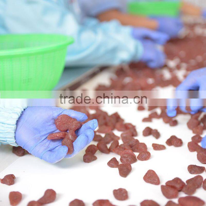 New Crop EU Standard Preserved Dried Strawberry Dehydrated Low Sugar
