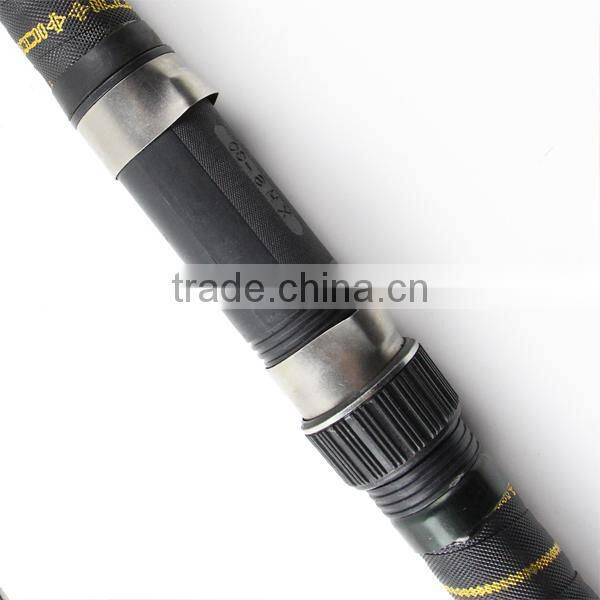 fiber glass telescopic rod for bass mixed carbon rod,chinese fishing tackle mixed carbon rod