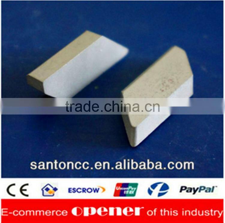 hard metal brazed tips for turning tools,milling tools type B1