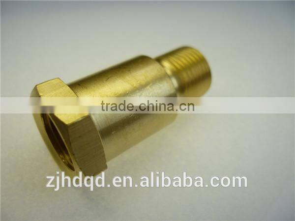 brass 1/4-inch Pneumatic female and male hex head adaptor