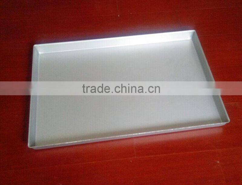 Anode Aluminium Alloy sheet tray, sheet metal trays for seafood fast frozen processing
