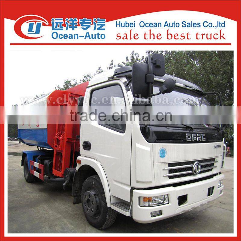 DFAC 4x2 good sale self-loading garbage truck