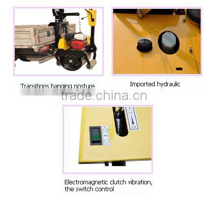 NVYL24 Walk-behind vibratory rollers are small-size vibratory Road Roller Mini Vibratory Roller Light Compaction Equipment