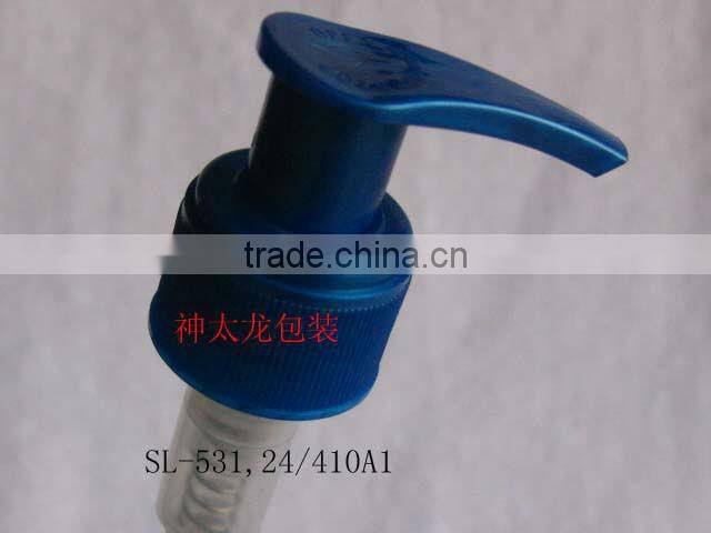 plastic left-right lotion pump dispenser(SL-531A1,24/410)