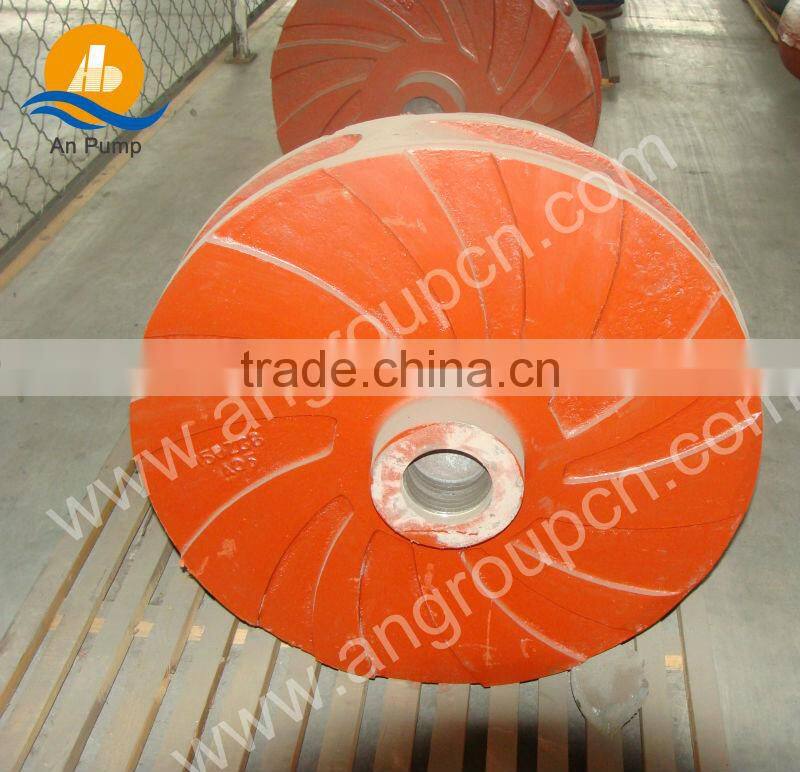 corrosion resisting slurry pump impeller