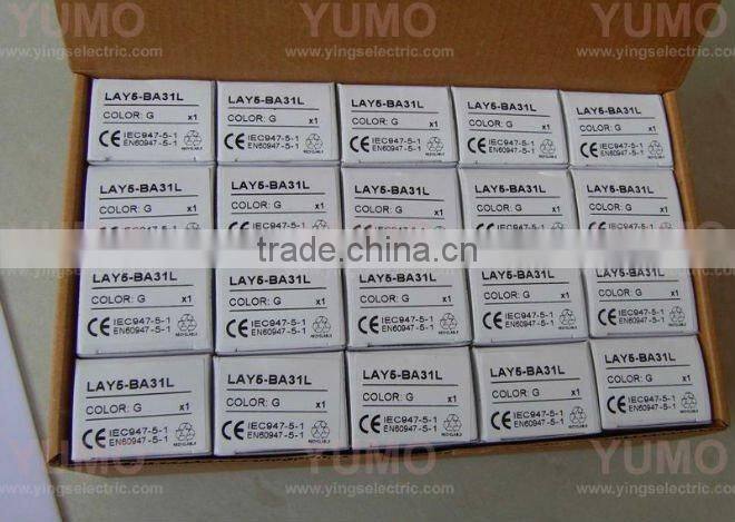 LAY5-BA31L Push button switch with lock