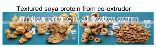 TVP/TSP Soya Bean Protein Chunks Making machine