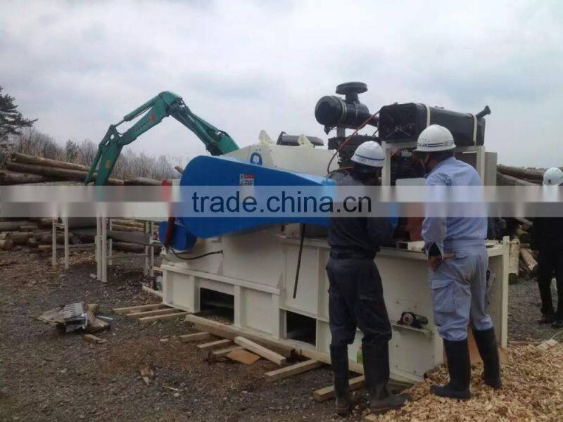 Hot sale wood crusher/wood crusher machine/sawdust log making machine