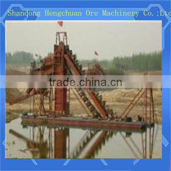 Sand gold Excavating Bucket Dredger Ship