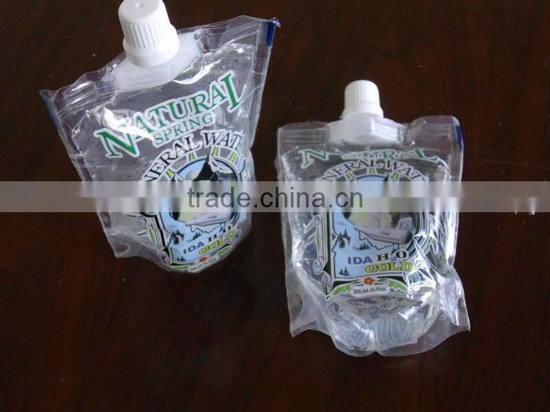 Spout Pouch Forming Filling Capping Machine