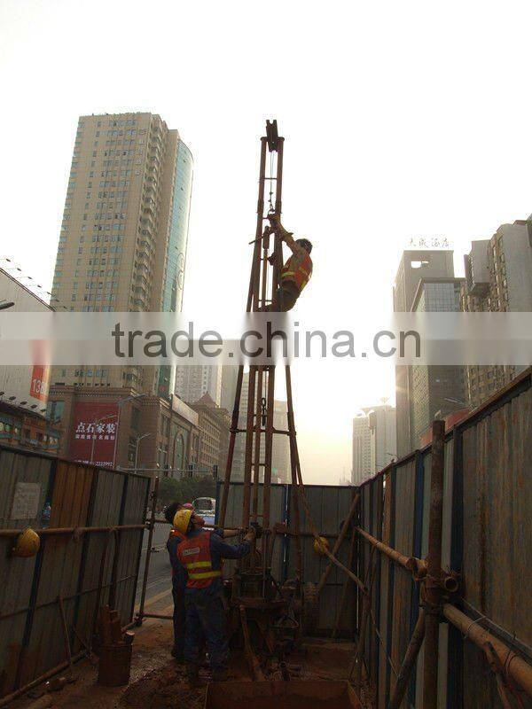 Portable good performance water well drilling machine in stock