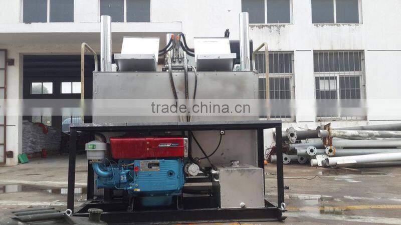 GD hot sales hand push stainless thermoplastic road marking equipment