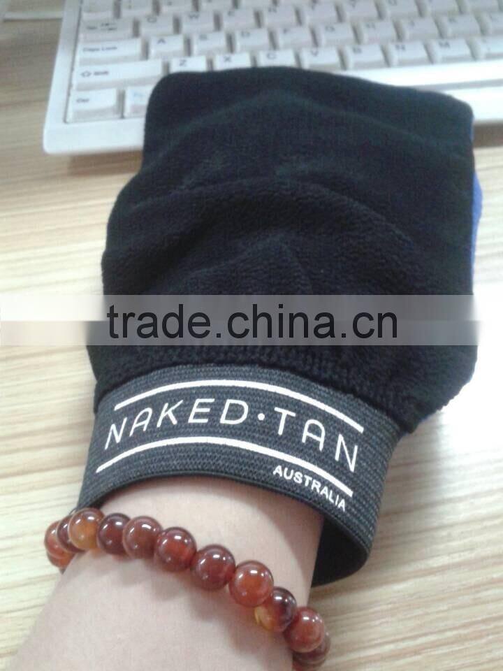 Ready goods stock for tan removal mitt tan exfoliating mitt