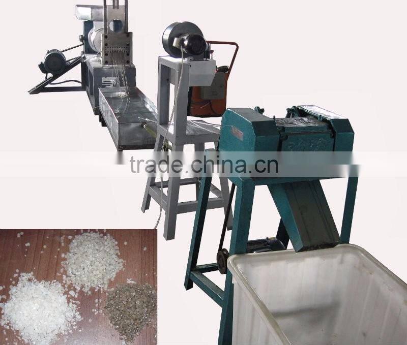 Plastic Scrap Granulator Pellet Making Machine