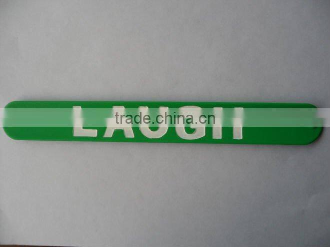 2011 NEW fashion Custom Personalized Slap Bracelets